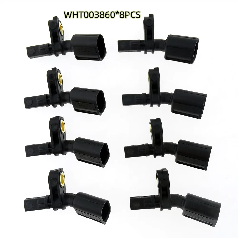 8 peças wht003860 sensor de velocidade abs para vw polo 9n 6r golf 5k 5g passat 5q bora audi a1 a3 8v tt 8s q3 6q0 927 804a 6q0 927 804b