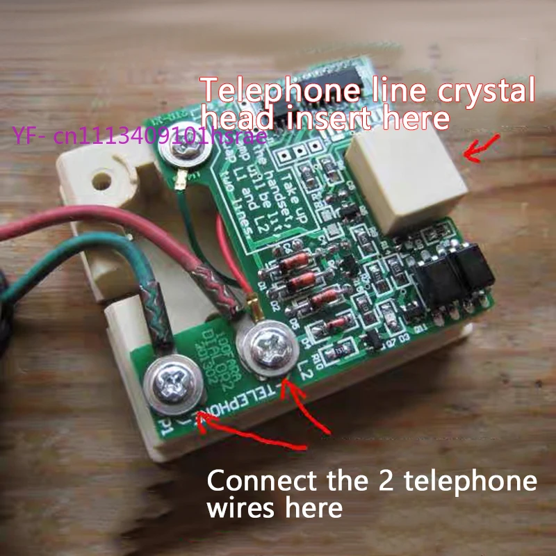 Vintage Rotary Phone Pulse to Dual Tone Multi-Frequency DTMF Converter Module for Old Telephones view 4