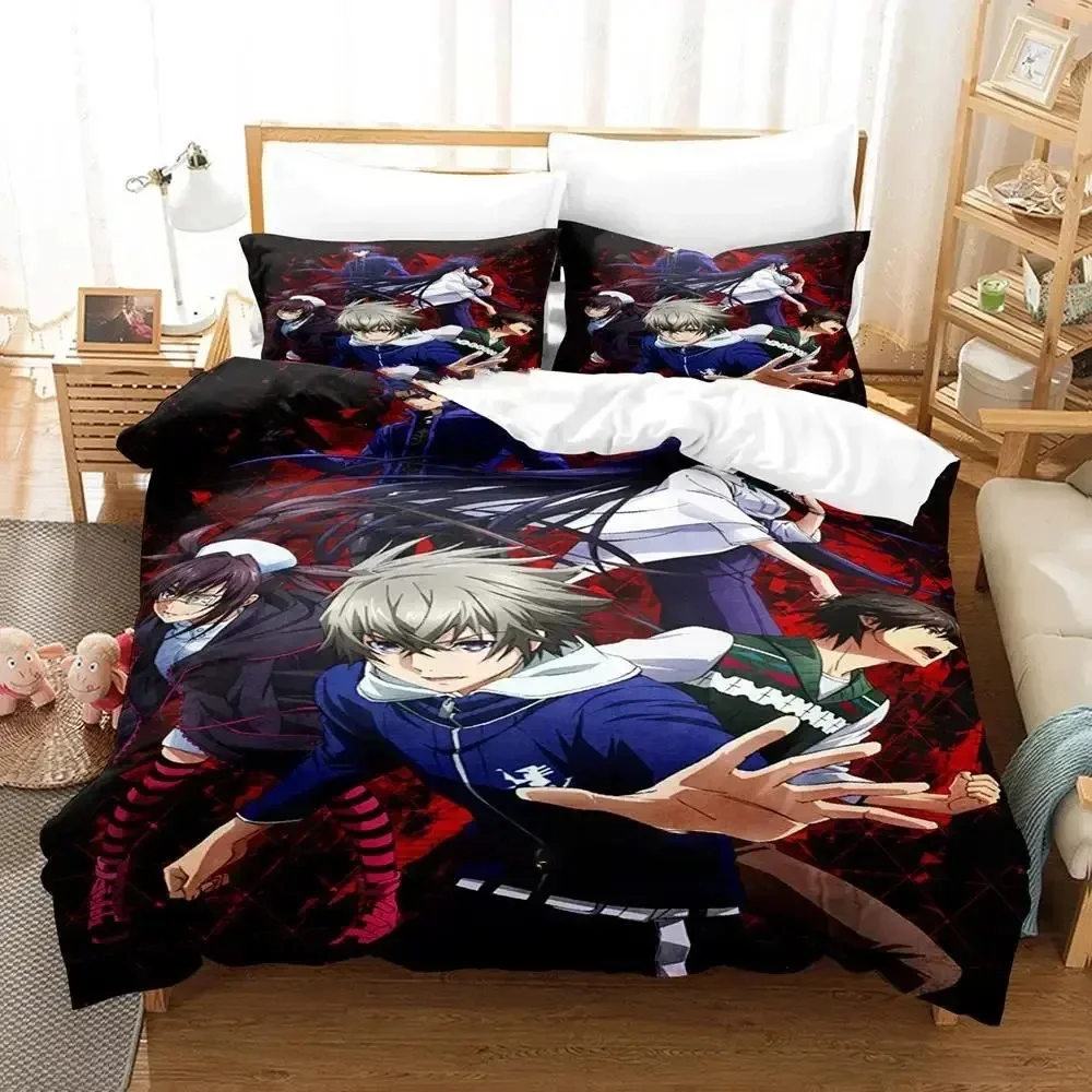 Anime Lord of Vermillion Supplies Set Duvet Cover Set Bedding Sets Adults Bed With Pillowcases No Filling Luxury Birthday Gifts