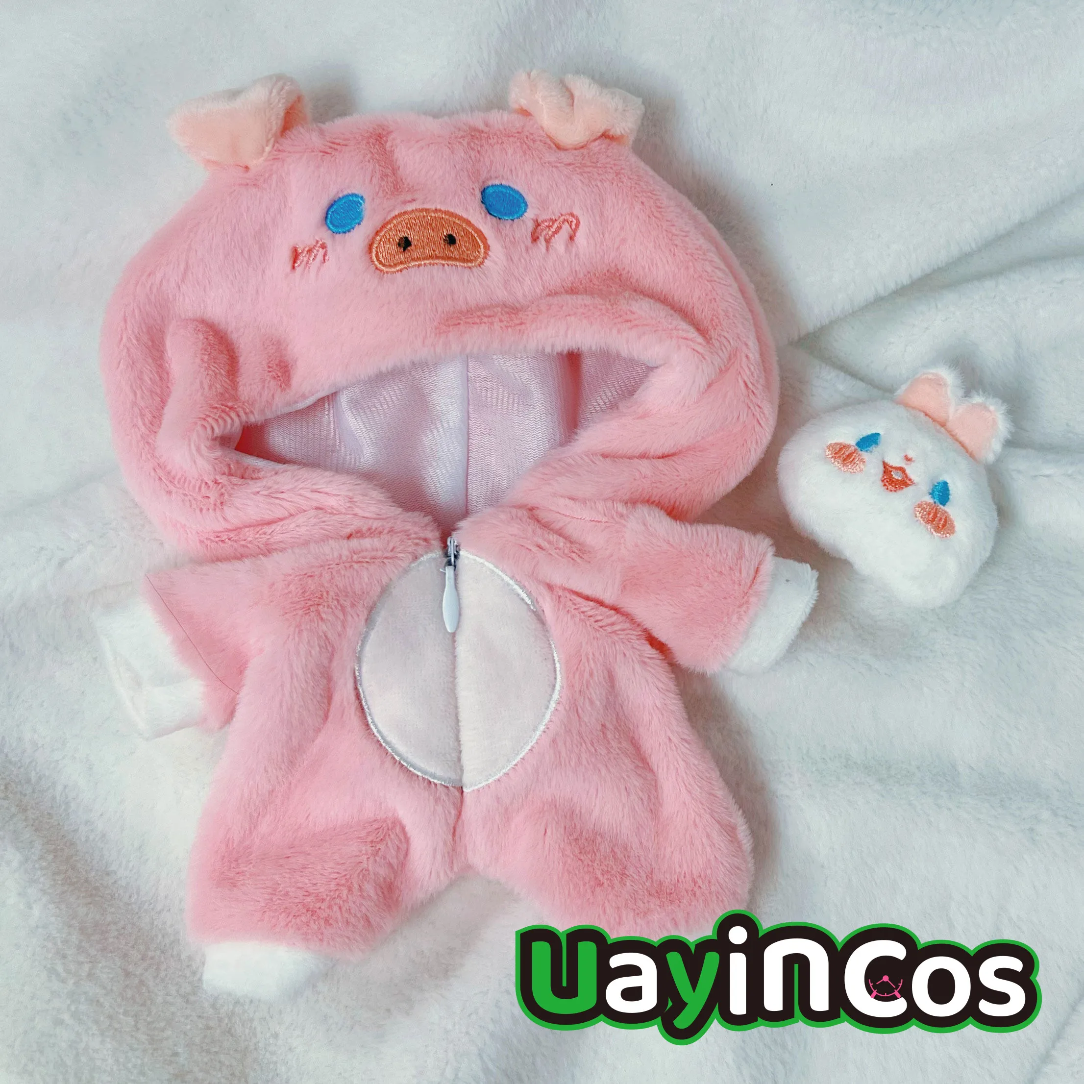 

В наличии: Одежда для кукол 20 см, костюм с ушками кролика/свиньи для кукол-айдолов Ван Ибо и Сяо Чжань, аксессуары, аниме-игрушки, подарки для детей, косплей