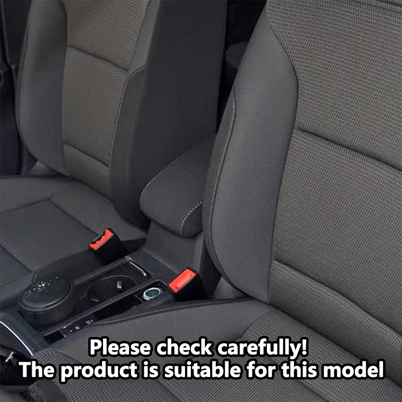 Für VW Volkswagen Golf 7 MK7 2012-2019 Wildleder Leder Auto Armlehne Box Schutz Abdeckung Zentrale Steuerung Innen Zubehör – Detail 1