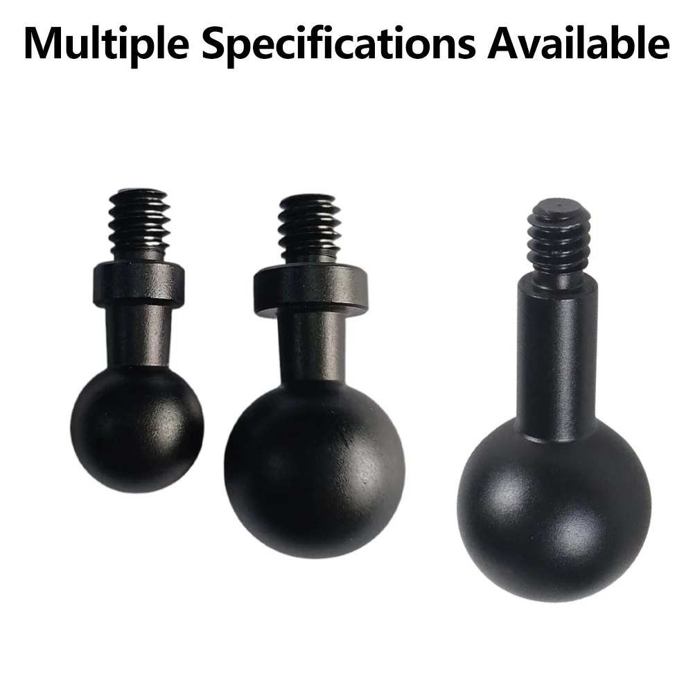 12/13/15/17/20mm Aluminum Ball Head Mount 1/4