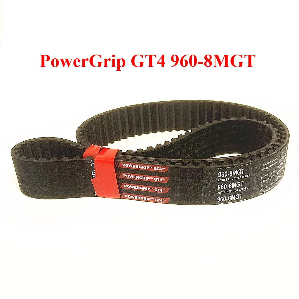 PowerGrip GT4 960-8MGT 120 Teeth Timing Belt 3D Printer CNC Machine Textile Machine Fan Drive Belt Replacement for GT3/GT2