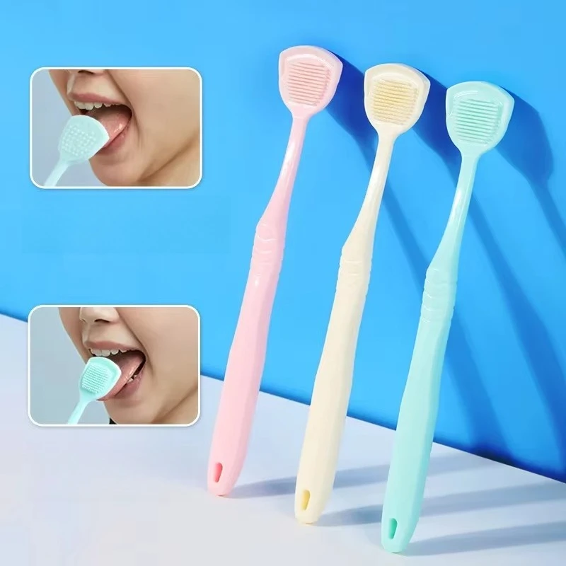 

Scraper For Tongue Cleaning Silicone Dental Tongue Scraper Double-sided Tongue Scraping Tools Oral Hygiene Supplies