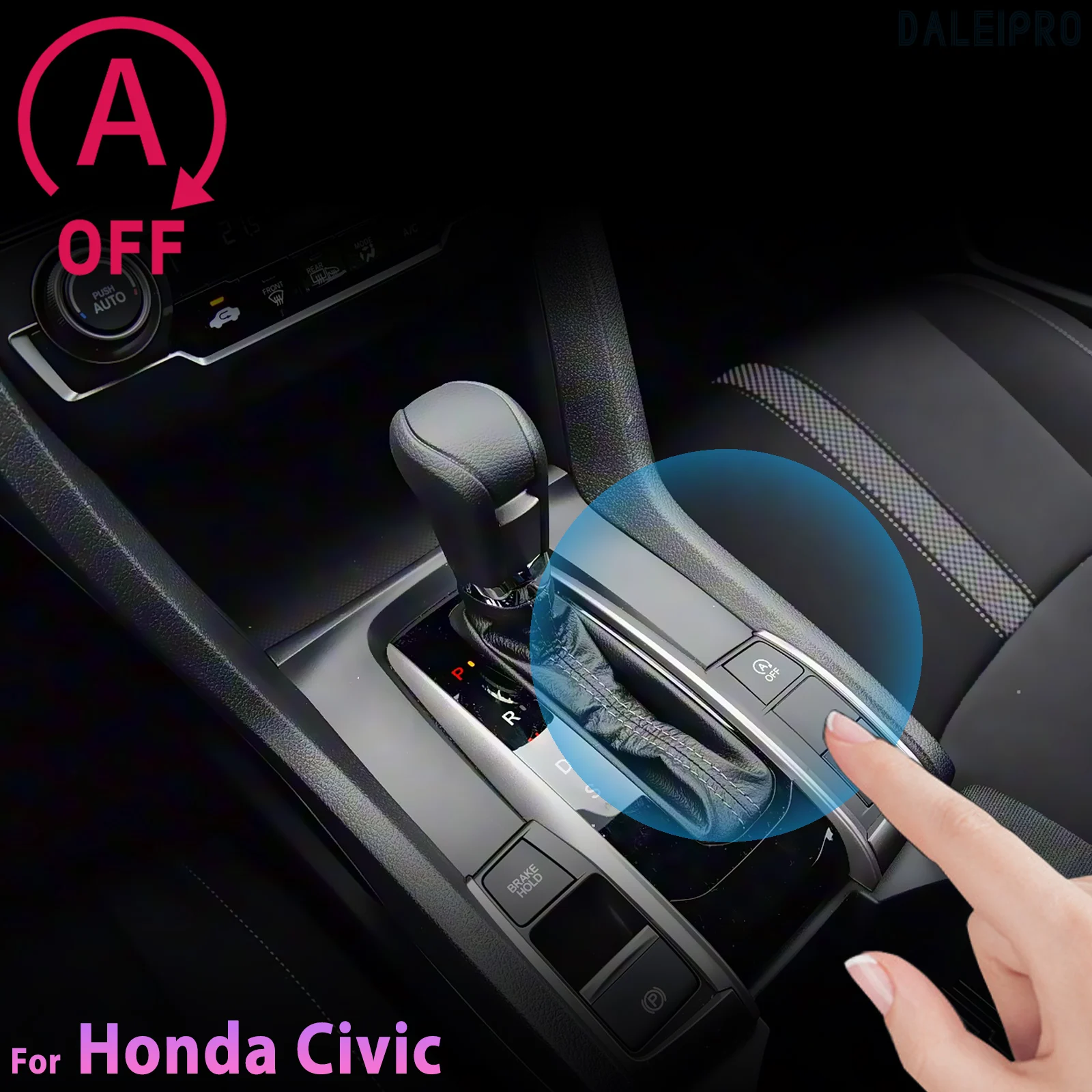 System automatycznego wyłączania silnika (Stop Start) do Hondy Civic 10 generacji (2016-2020, 2021) - eliminator inteligentnego wyłączania i automatycznego uruchamiania silnika.