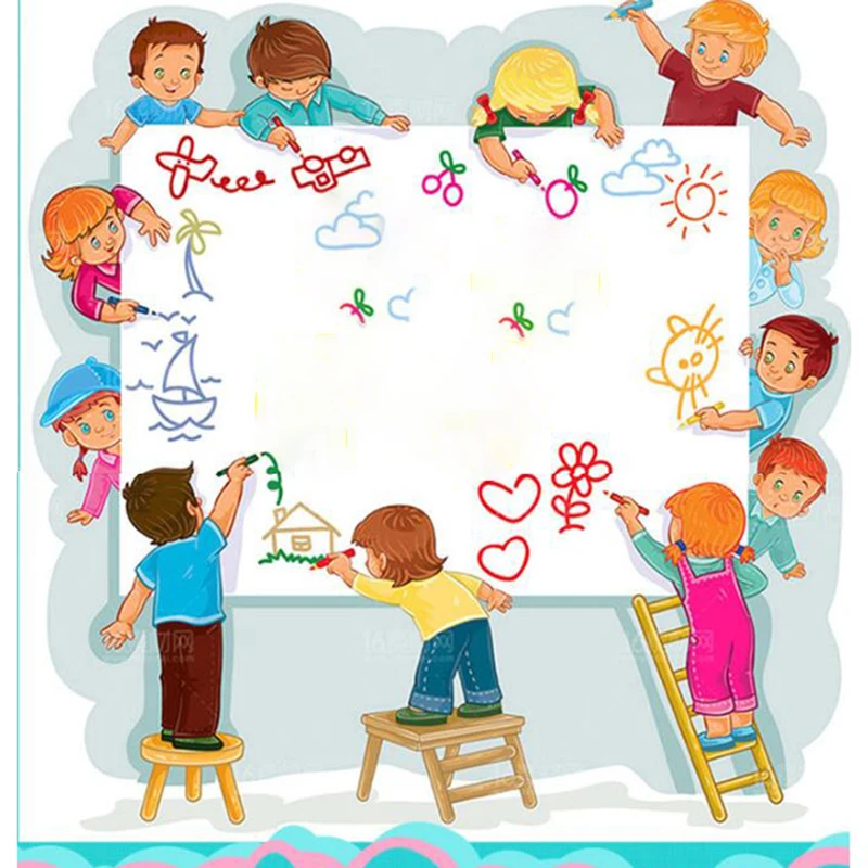 12 قطعة الأطفال اللوحة غير سامة المياه قلم رصاص ملون قابل للغسل المائية القلم علامة اللوحة للأطفال رسم الفن لوازم