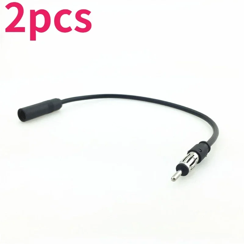 2pcs Car audio FM radio pure copper extension antenna plug Car CD player DVD navigation antenna