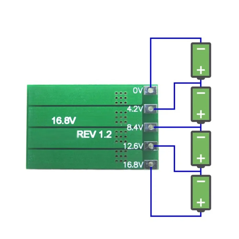 2S 3S 4S 100MA tablica balansująca baterię litową wyważarka baterii litowo-jonowej tablica prądowa części zamienne akcesoria elektroniczne