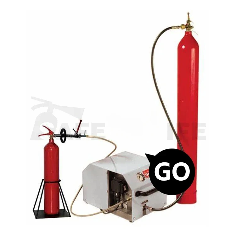 Co2 Filling Machine and Small Abc Powder Filling Machine for Fire Extinguisher