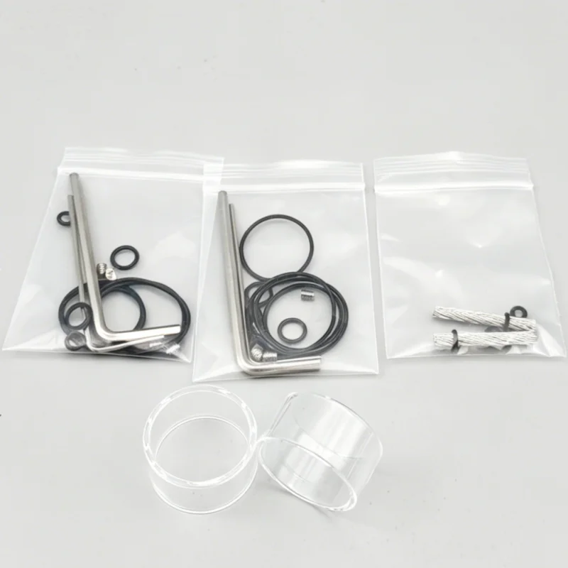 

Taifun GX MTL Spare Parts Kit - Glass Tube Oil Guide Rope Seal Ring Replacement Accessories Heat Resistant Set