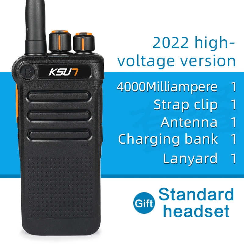 KSUT 2022GAOYA Walkie Talkie Powerful Radio Stations For Hunting Long Range Two Way Radio Uhf Transmitter Communication