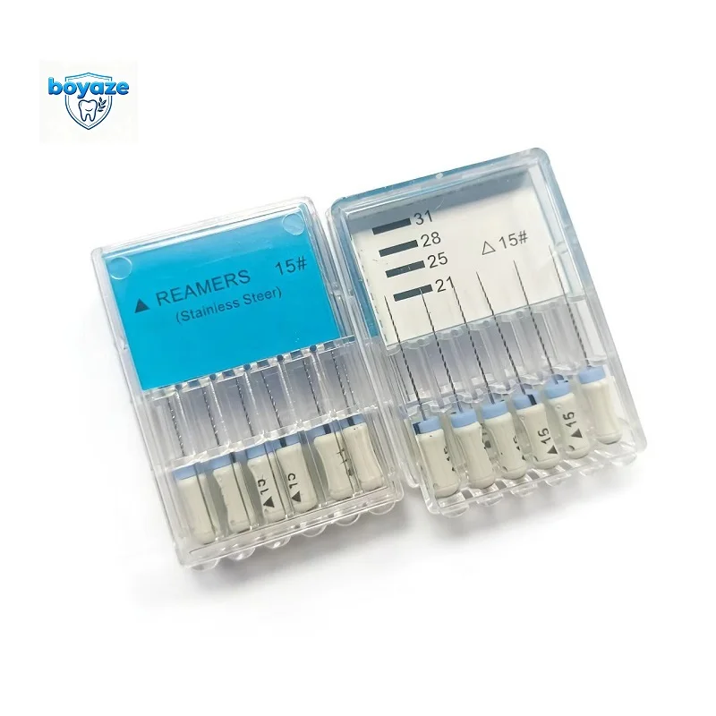 

10 коробок эндодонтических рихтеров (резцов) для эндодонтии # 6 # 8 # 10 # 15 # 20 # 25 # 30 # 15-40 # Стоматологический инструмент для корневых каналов из нержавеющей стали 45-80, 25 мм, Easyinsmile, прочный