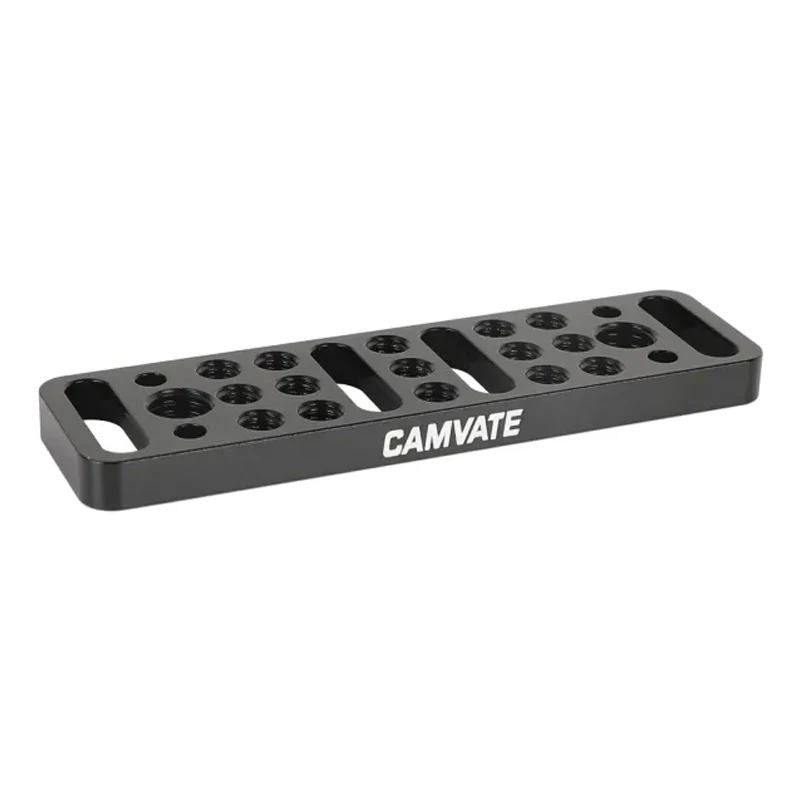 CAMVATE Universelle Multifunktions-Kamera-Grundplatte, Montageplatte, Käseplatte mit verschiedenen Gewinde für VESA LILLIPUT-Monitore