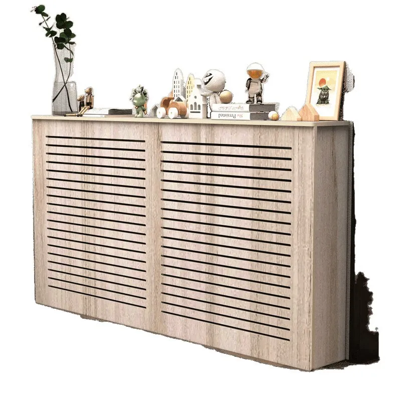 vintage cast iron radiator decoration cabinet heating valve guard cover beautification grille floor heating water divider shield