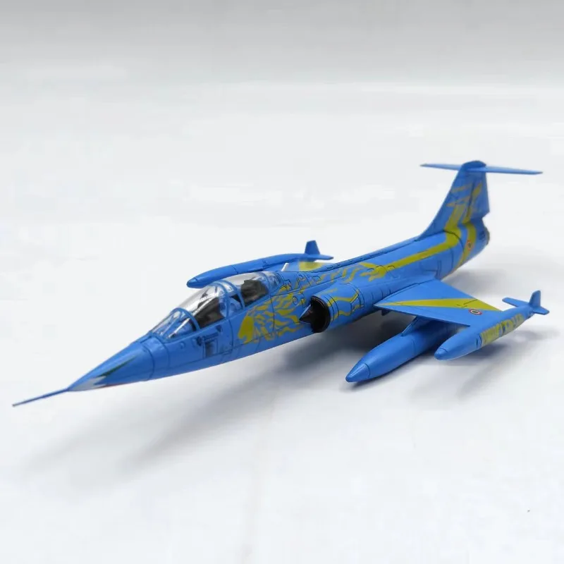 

Diecast 1/100 Scale F-104 fighter Alloy Aircraft Airplane Model For Collection Display Toy Gifts Souvenirs