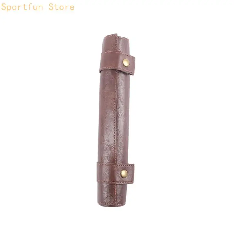 Dices Storage Solution Roll Design PU Leather Enduring Easy Carry Accessory X7JD