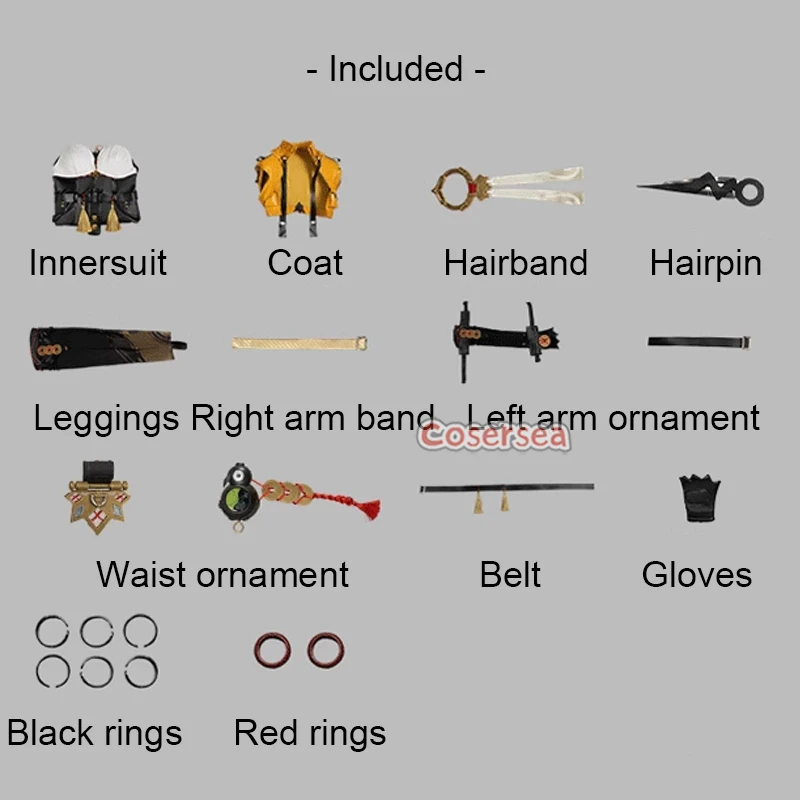 Cosersea Yixuan Cosplay Costume Game Zenless Zone Zero Yixuan Costume Women Dress Uniform Role Play Halloween Outfit Fullset