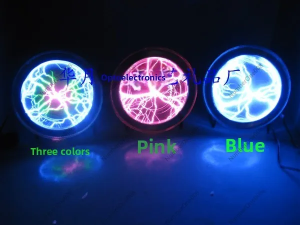 Touch Sensitive Plasma Lightning Ball Magic Glow Lamp Electrostatic Induction Sphere for Home Decor