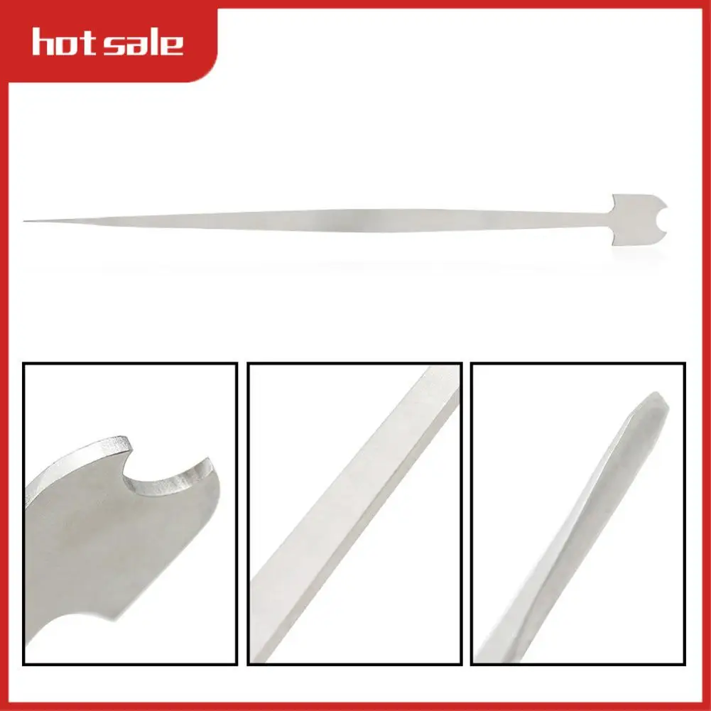 

AC22-Cello/Double Bass Sound Post Setter Luthier Tool Stainless Steel Upright Column Hook Tool Strings Accessories