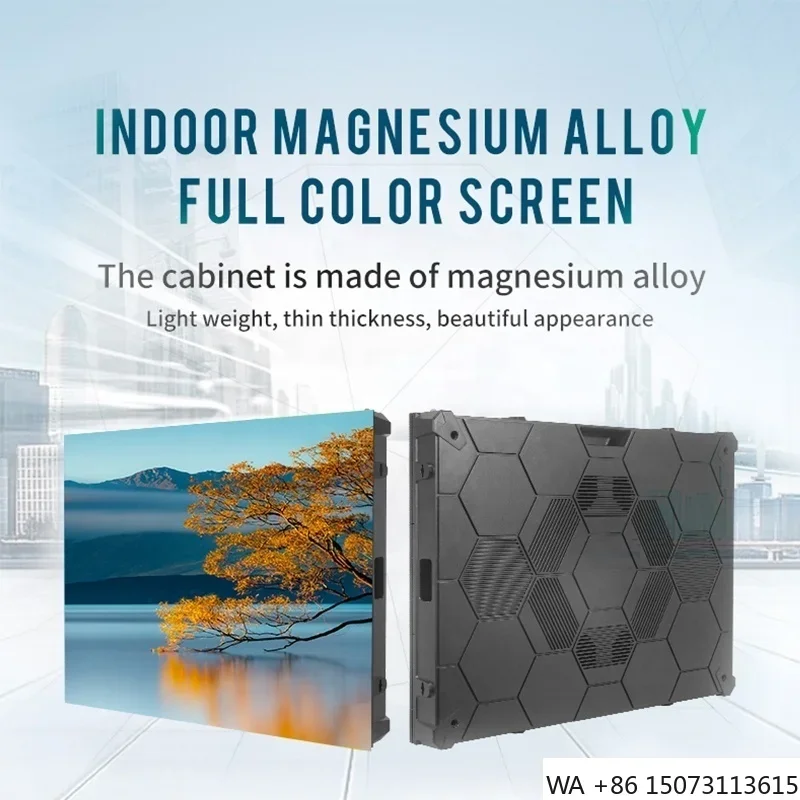 

Indoor Outdoor P3 LED Display Full Color Electronic Video Wall for Supermarkets