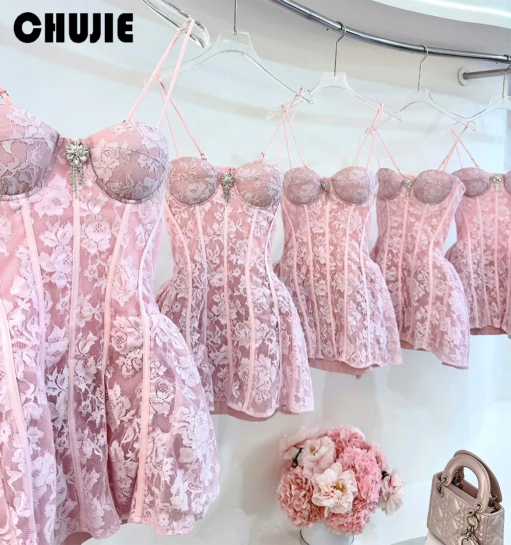 

Customized A Line Mini выпускное платье Cocktail Dress Full Lace Mini Homecoming Graduation Dress Short Wedding Prom Gown