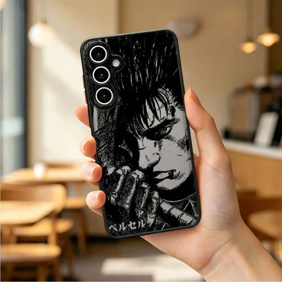 Anime Berserks Case for Samsung Galaxy A53 A56 A55 A52S A72 A17 A52 A14 A23 A16 A15 A34 A36 A54 A73 A33 A35 Phone Cover