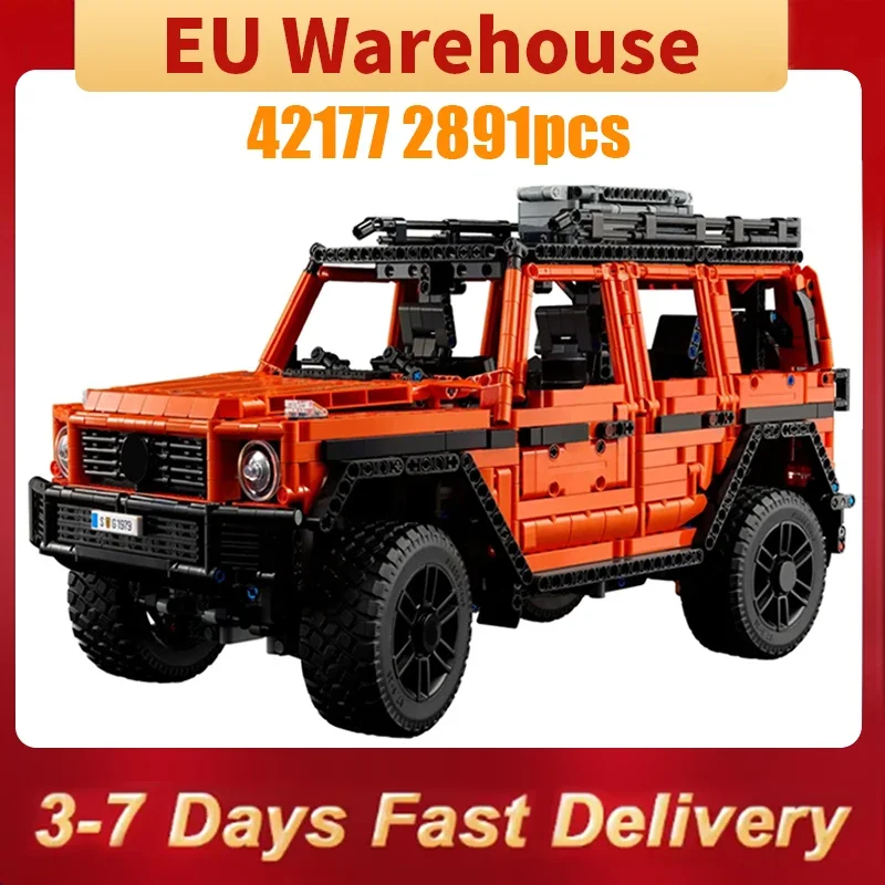2891 Pz G 500 Fuoristrada Difensore Veicolo Auto Building Blocks Supercar Modello Mattoni Giocattoli Per Adulti Bambini Regali Di Compleanno Compatibile42177