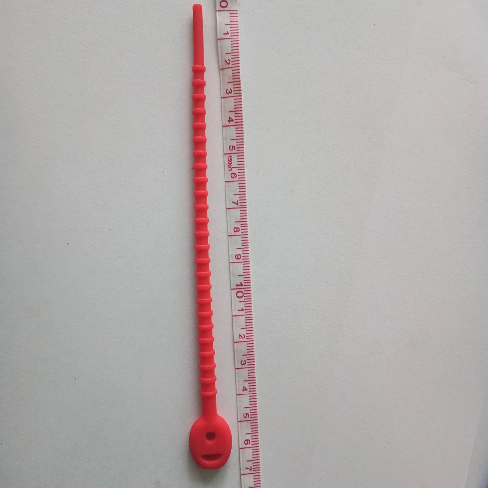 

10pcs Silicone Zip Ties Multi-Color Food Seal Wraps Fasteners For Snacks Bread Cable Organizer Tie Wraps Reusable Silica