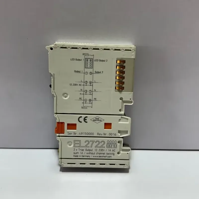 Beckhoff El2722 Fast Ship by Fedex New Industrial Automation Programmable Control Plc Systems