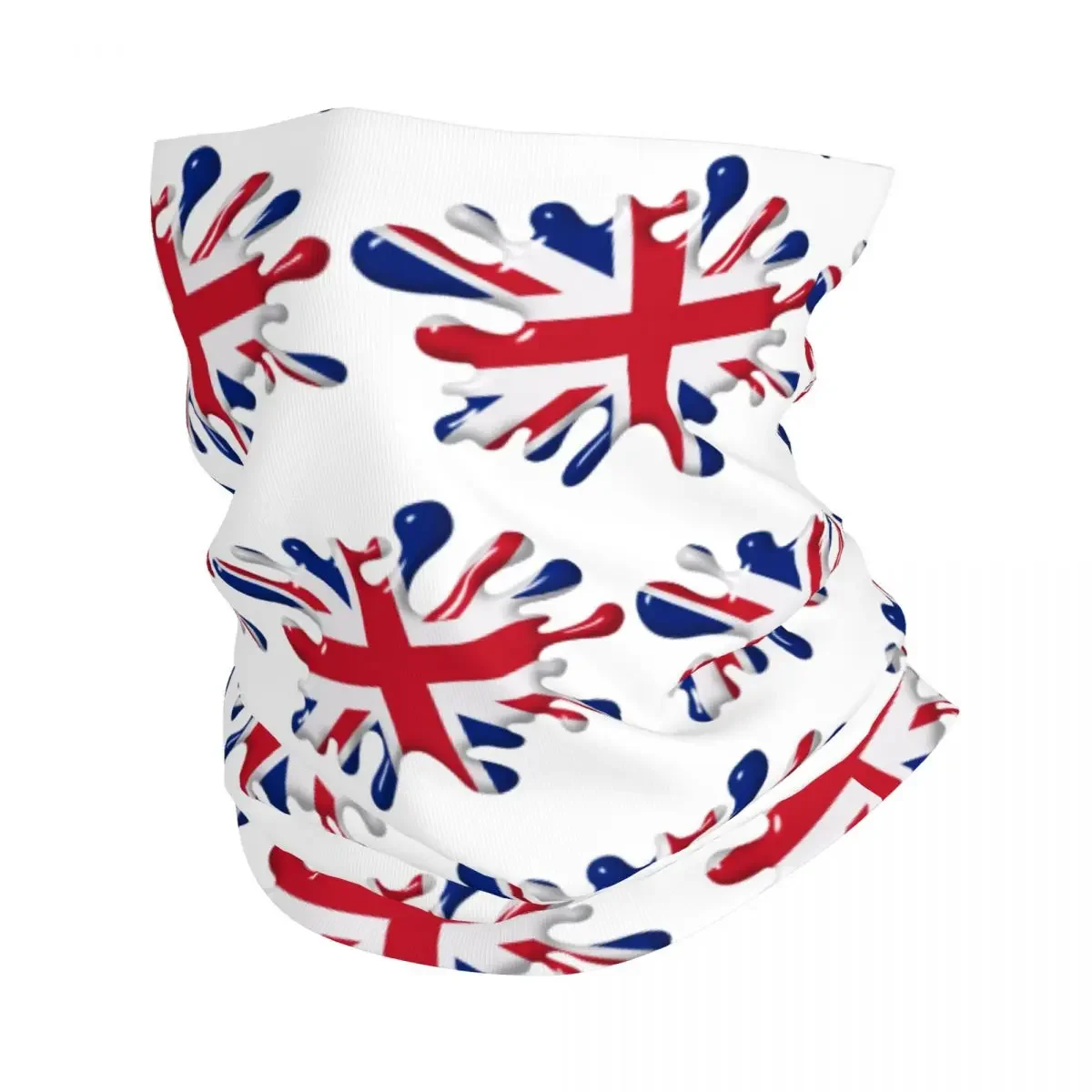 Union Jack British Flag Bandana Neck Gaiter UV Protection Face Scarf Cover Men Women Headwear Tube Balaclava