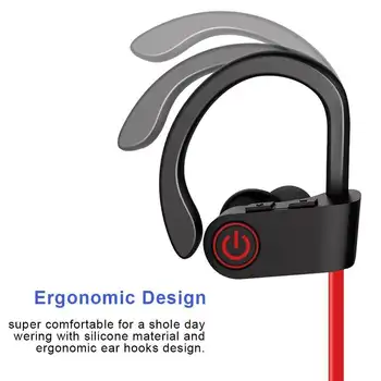 無線藍牙5.0高品質IPX5防水運動耳機掛頸式耳機耳塞,學生生日禮物 8 最佳銷售 頸掛式藍牙耳機 - №7