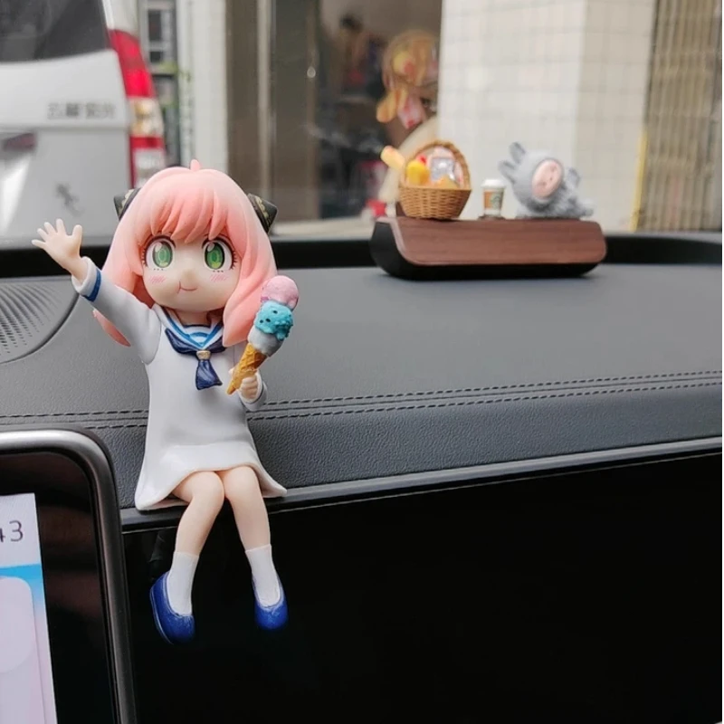 

Фигурка Ани Форджер из Spy X Family, коллекционная аниме-модель из ПВХ, украшение для автомобиля, держатель для лапши, подарок для фанатов аниме