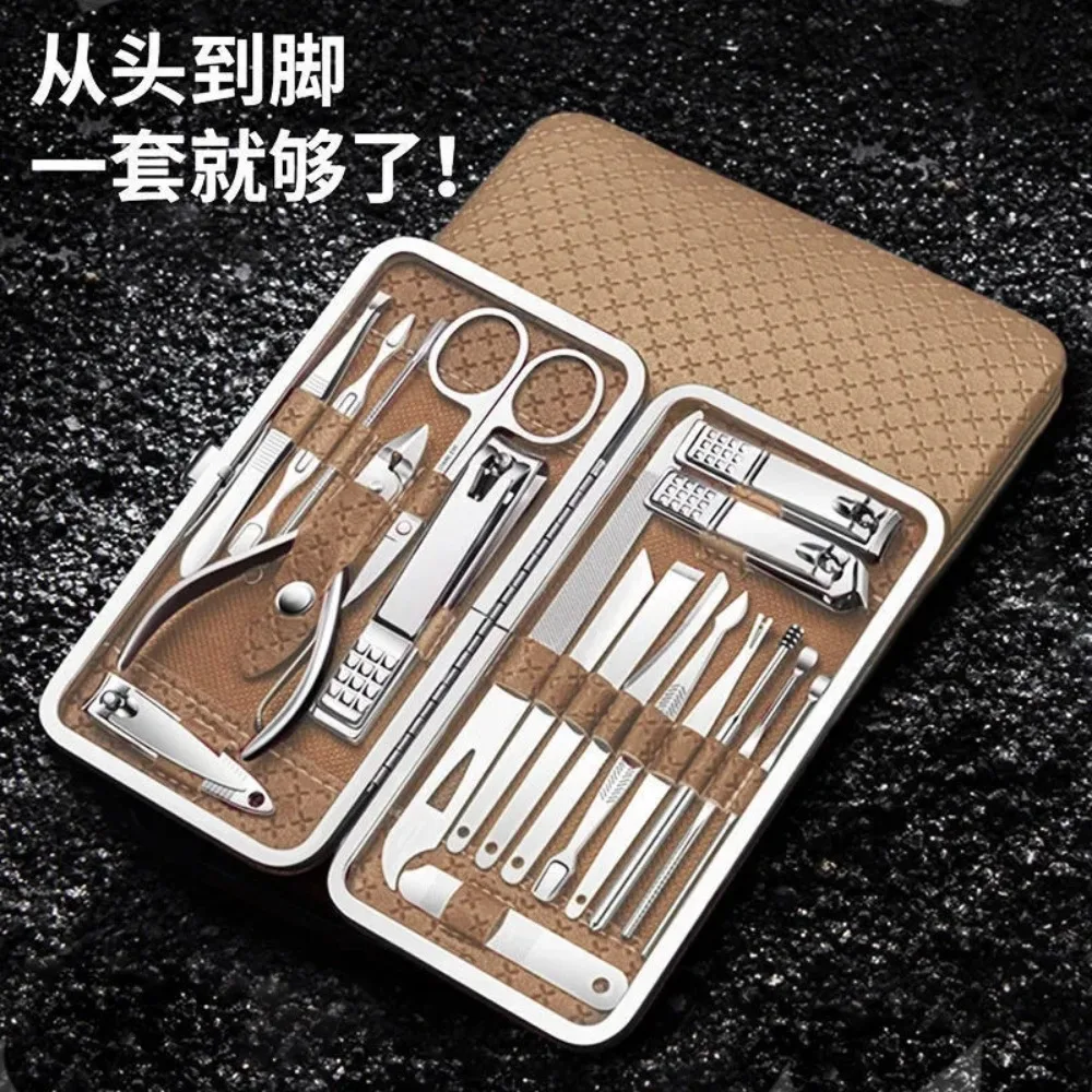 Professional Stainless Steel Pedicure Set Personal Care Travel Kit Manicure Set Pedicure Kits High Quality Nail Clippers Set