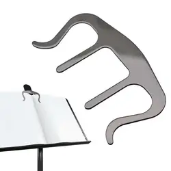 Music Book Holder Metal Sheet Music Holders For Sheet Portable Book Clip Page Holder For Sheet Music Stand Piano Book Keyboard