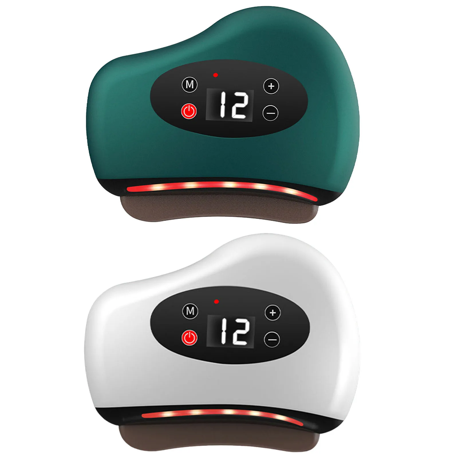 

Electric Scraping Instrument Lightweight Bianstone Scraping Board USB Charging Heated Muscle Scraping Tool Red Light Scraper