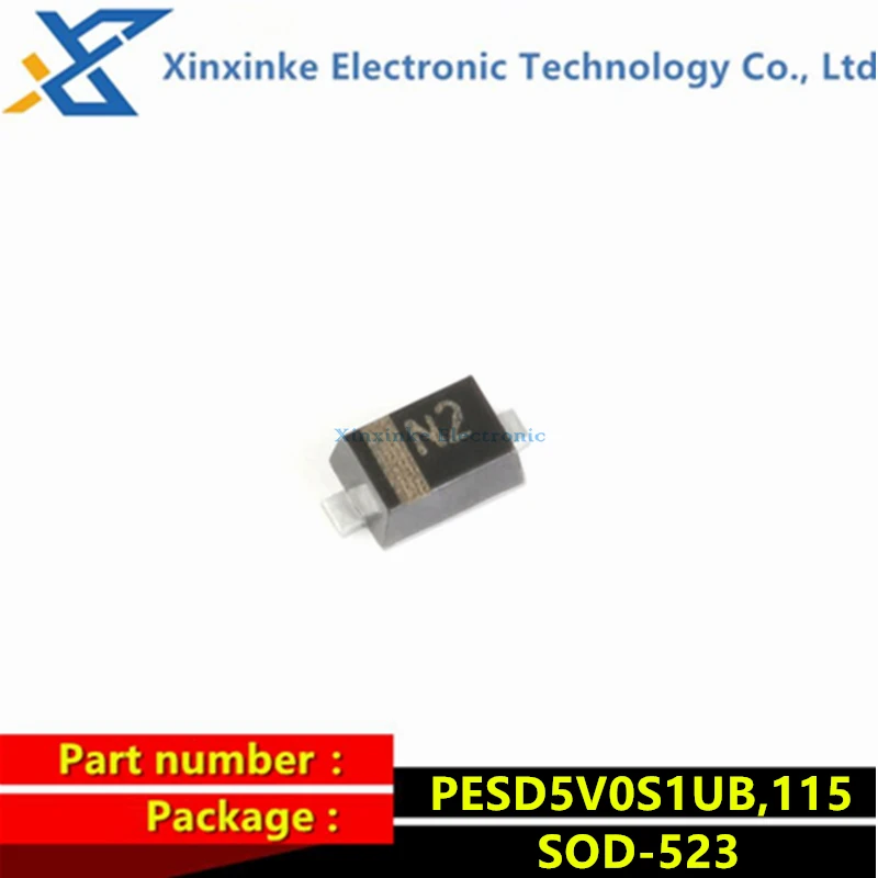 

100PCS PESD5V0S1UB,115 SOD-523 5.0V SMD ESD Diode