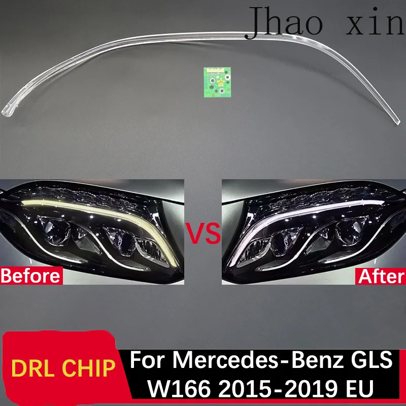 

Suitable for Mercedes-Benz GLS W166 15-2019 EU Ballast White Light Car Daytime Lights DRL CHIP Lamp Tube Circuit Board Angel Eye