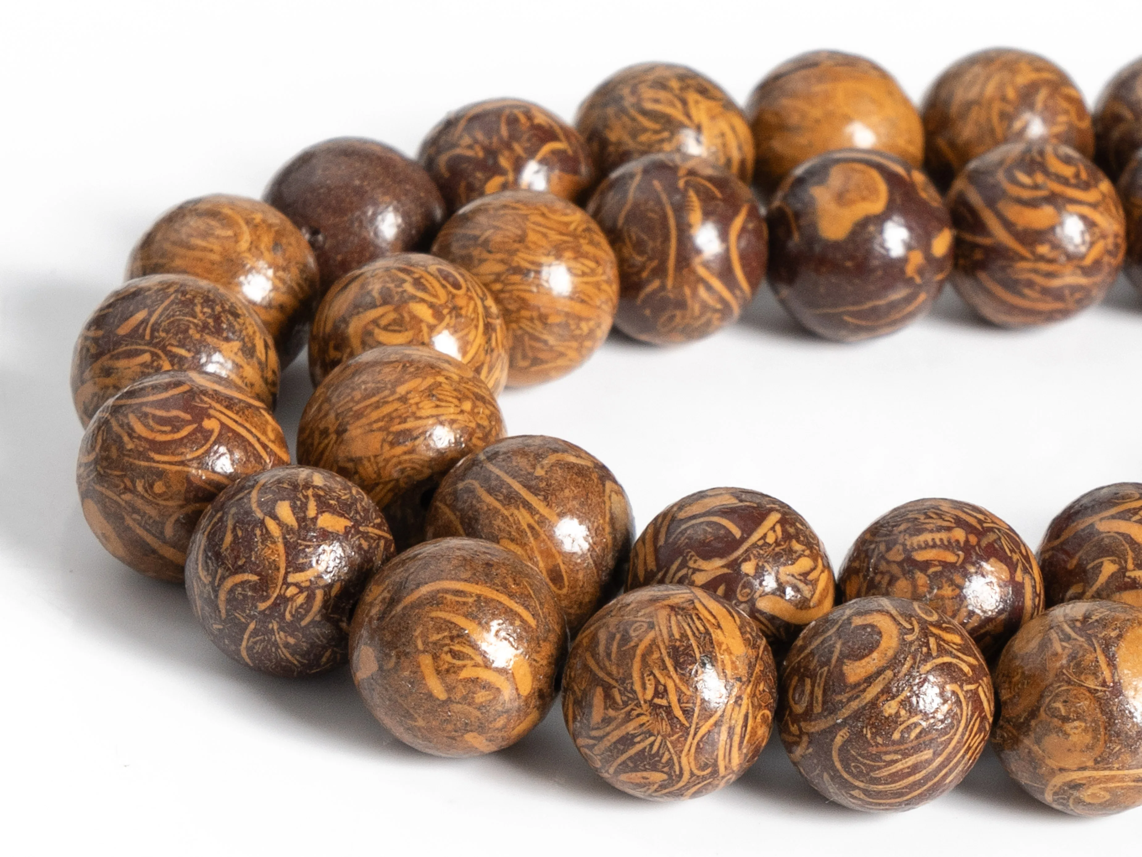 Brown Jade Beads Grade AAA Genuine Natural Gemstone  Round Loose Beads 4MM 6MM 8MM 10MM for New Year Gift Jewelry Making