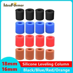 4/8/20Pcs Hot Bed Silicone Leveling Column 18mm 16mm for Ender 3 CR10 CR10S Solid Spacer Platform Leveler 3D Printer Accessories