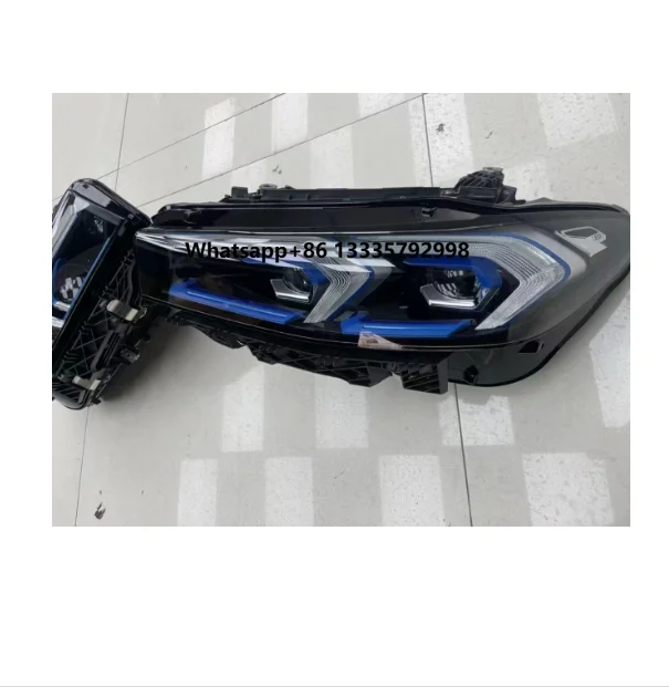 

G20 G28 High End LCi with Touch Blue Headlight Assembly Low Version Upgraded High Insert Programming