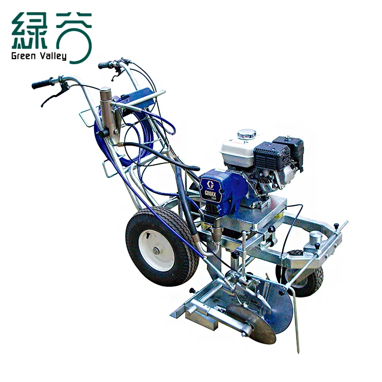 Automatic thermoplastic parking lot striping machine cold paint road marking machine