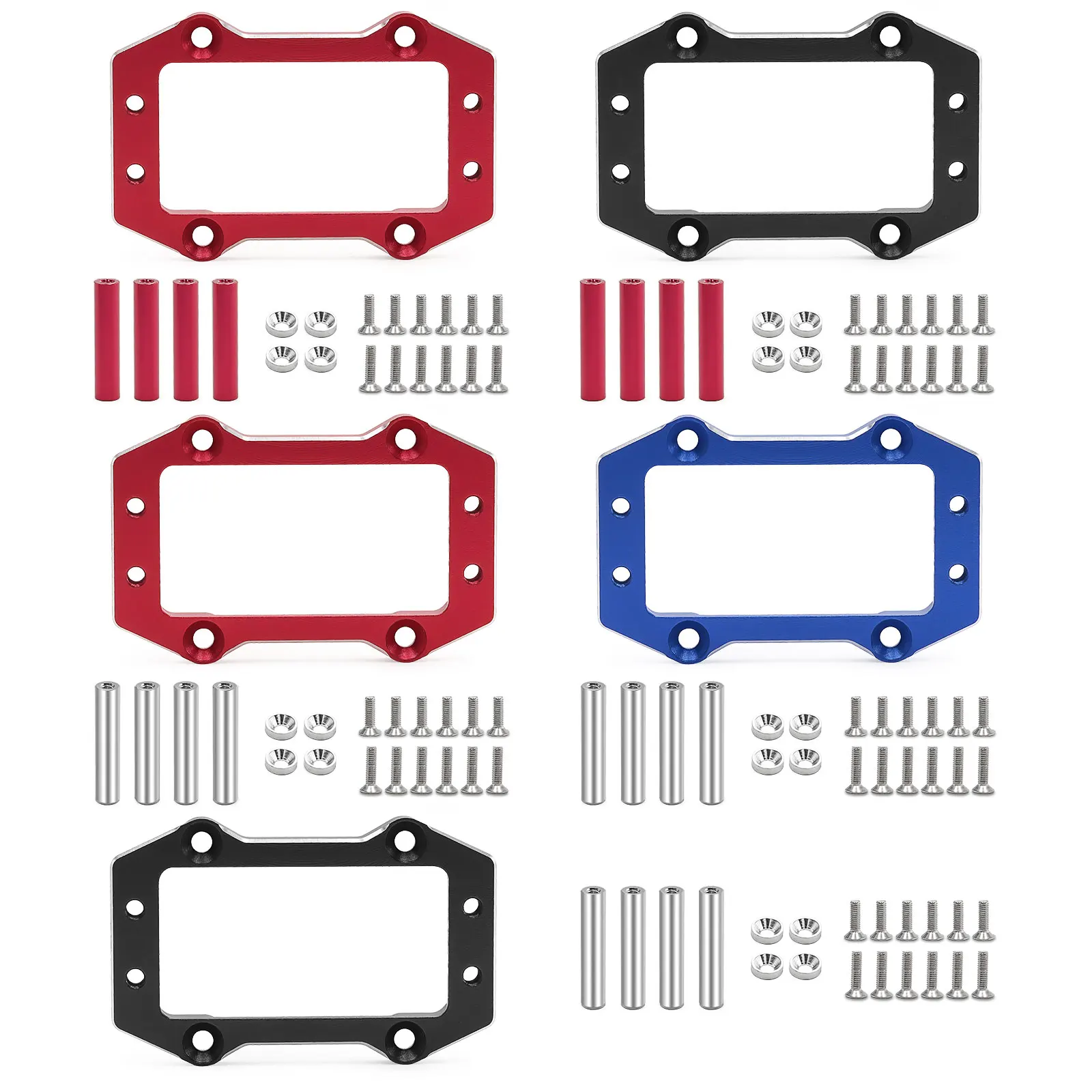 Aluminum Servo Mount for ARRMA 1/7 Mojave 6S BLX 1/8 Kraton Notorious Outcast Typhon 6S BLX RC Car Upgrade Parts