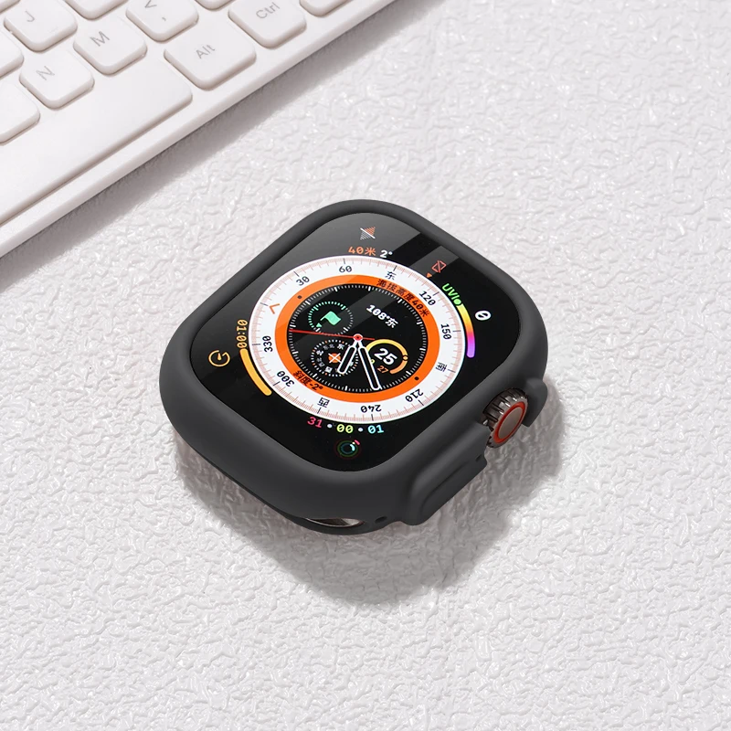 Weiche Silikonhülle für Apple Watch Ultra 4 3 49mm Zubehör Rundum-Schutzabdeckung iWatch Armband Ultra 4 Ultra3 49 mm – Detail 8