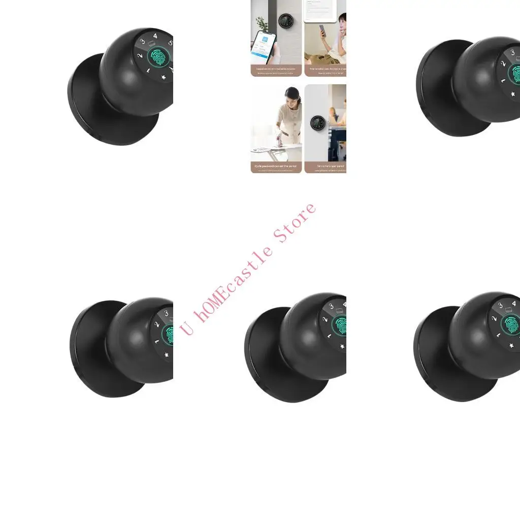 63HF Smarted Lock Fingerprint Door Lock App Control Passcode Unlocks Electronic Touchscreens Keypad For Apartments And Houses
