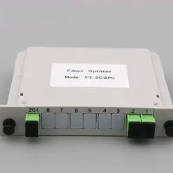 2 4 8 16 32 Fiber Optic Tap PLC SC/APC Fiber Optic Communication Products Plug-in Fiber Optic Taps