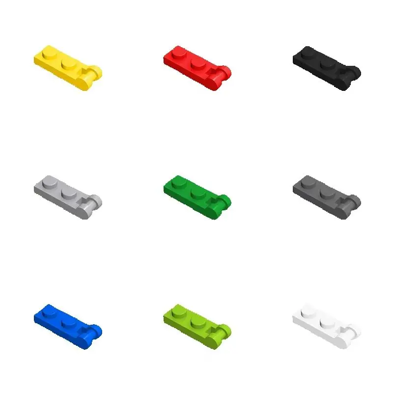 100pcs 60478 Modified 1 X 2 Bar Handle Bricks Plate Bulk Modular GBC Toy Technical MOC Set Building Blocks Collection