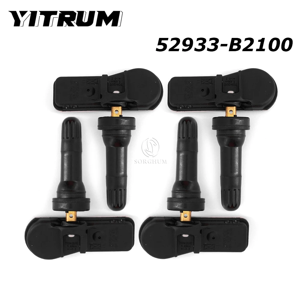 

YITRUM 52933-B2100 52933B2100 Tire Pressure Monitoring System For Hyundai Creta i10 Kia Soul EV Sedona 2015-2020 TPMS Sensor