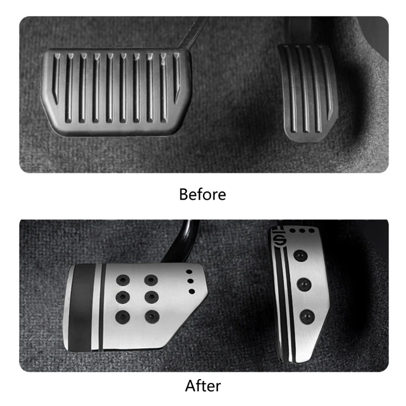 

Foot Rest Manual/Automatic Car Pedal Corrosion Resistant for Drivers Drop shipping