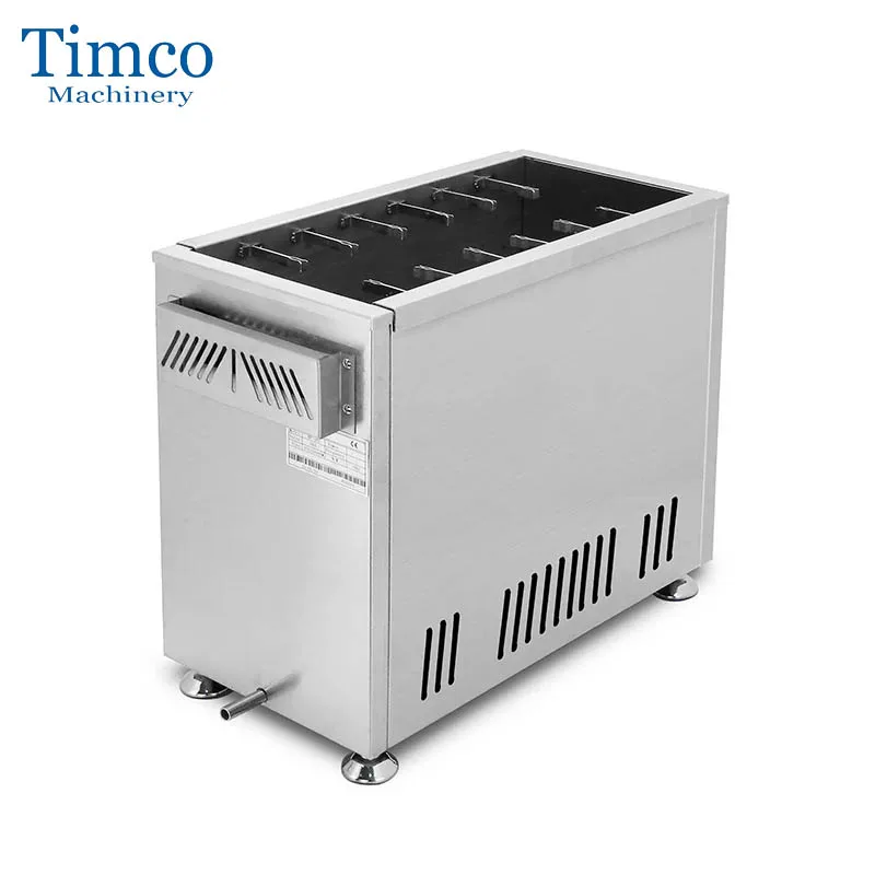 TIMCO LPG Gas Korean Cheese Hot Dog Fryer Machine 21L Sticks Fried Corn Stove Mozzarella Waffle Machine Commercial