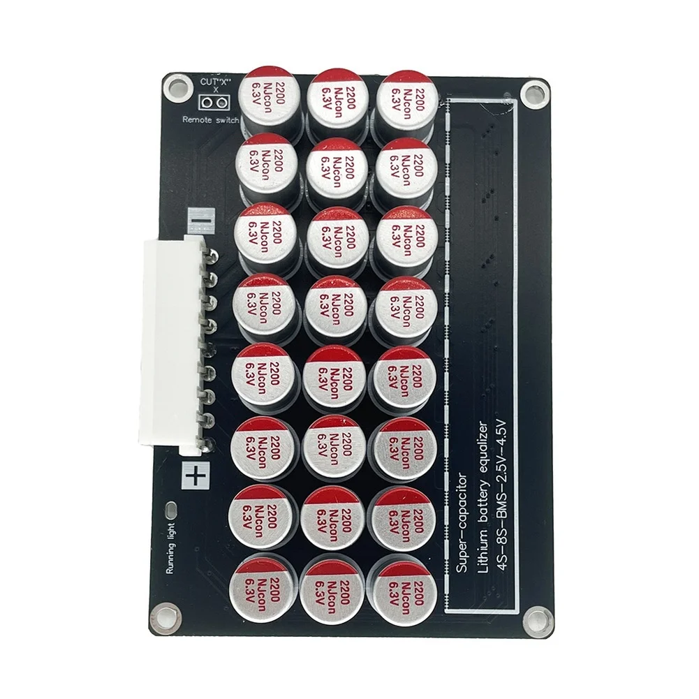 For lifepo4 Active Balancing Board with Capacitor-Based Energy Redistribution for Extended Cycle Life and Uniform Cell Charging